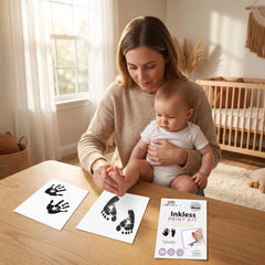 Inkless Baby Hand & Footprint Kit | Newborn Keepsake & Baby Shower Gift (2 Pack)