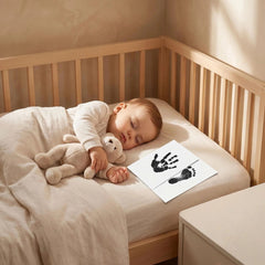 Inkless Baby Hand & Footprint Kit | Milestone Cards, Keepsake & Photography Props Baby Shower Gift Set (7 Pack)