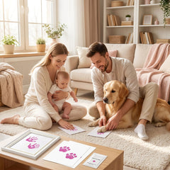 2 Pack Inkless Baby Hand & Footprint Kit – Pink Print Color | Newborn Keepsake & Baby Shower Gift