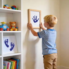 2 Pack Inkless Baby Hand & Footprint Kit – Blue Print Color | Newborn Keepsake & Baby Shower Gift
