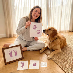 2 Pack Inkless Baby Hand & Footprint Kit – Bronze Print Color | Newborn Keepsake & Baby Shower Gift